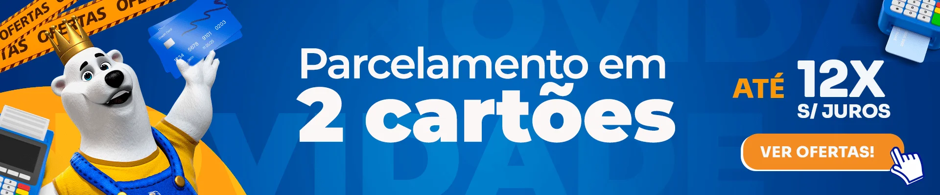Parcele em até 12x sem juros, 2 cartões e 5% desconto à vista! #VemPraNorte.