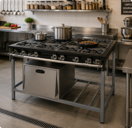 Montar Cozinha Industrial