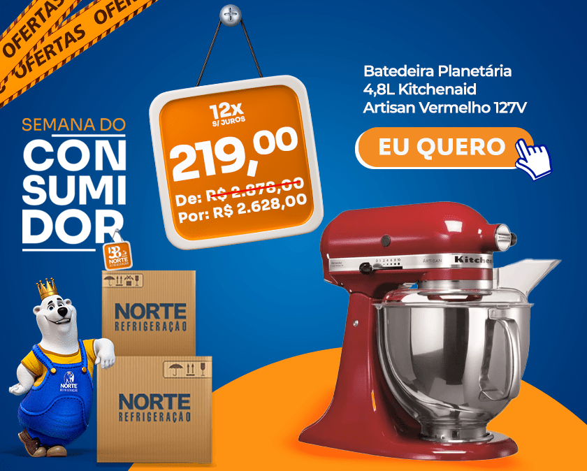 Batedeira em Promoção é na Norte #VemPraNorte
