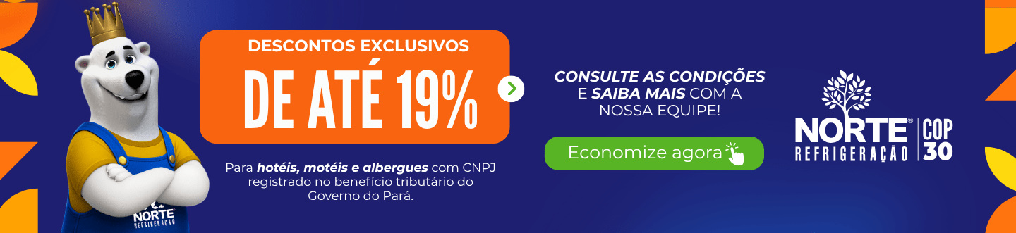 Desconto De Até 19% exclusivo para Hotéis, Motéis e Albergues #VemPraNorte!