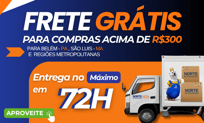 Entrega em 72h #VemPraNorte!