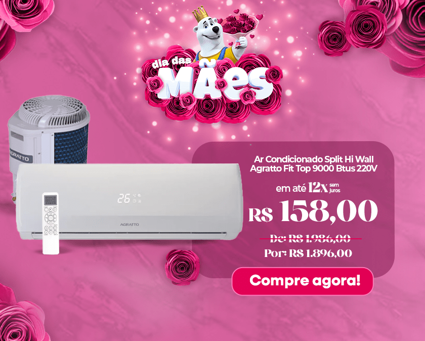 Ar-Condicionado 9000 Btus em Promoção #VemPraNorte