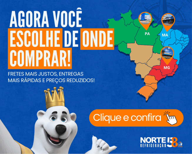 Agora é você quem escolhe de onde vai sair o seu Produto!! #VemPraNorte