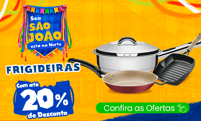São João na Norte, Venha Aproveitar Descontos de até 50% #VemPraNorte