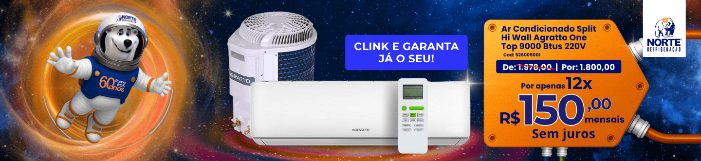 Ar Condicionado em Promoção de Aniversario da Norte Refrigeração #VemPraNorte!