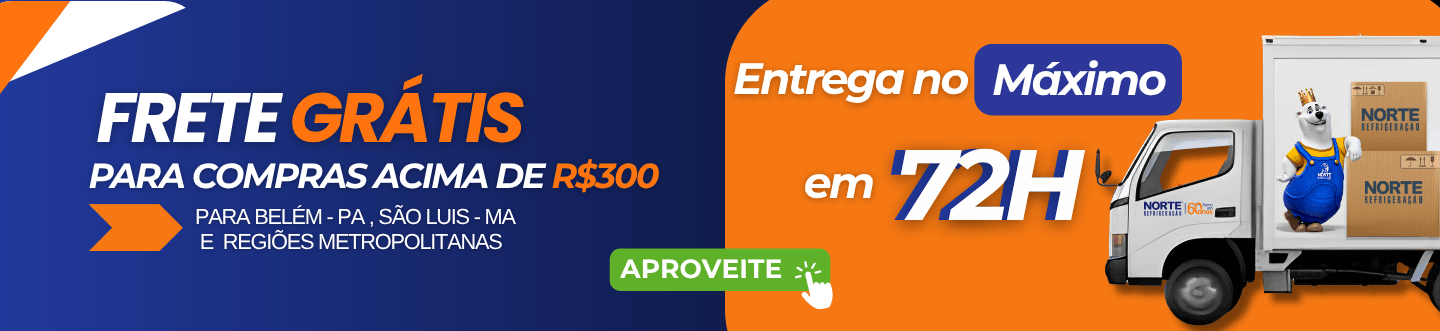 Entrega em 72h #VemPraNorte!