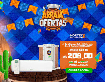 Ar Condicionado em promoção de São João na Norte Refrigeração #VemPraNorte!