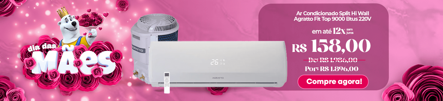 Ar-Condicionado 9000 Btus em Promoção #VemPraNorte