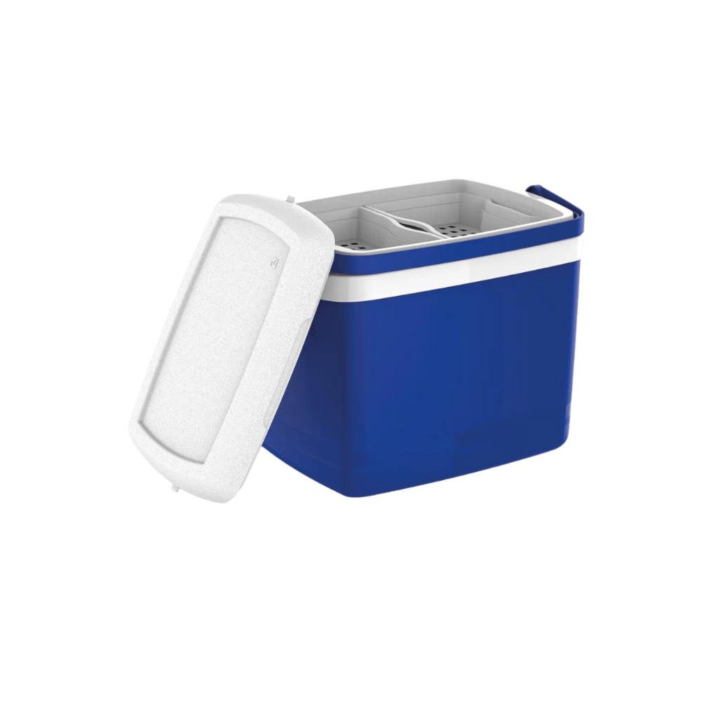 Caixa Térmica Cooler 32L Tropical Soprano Azul