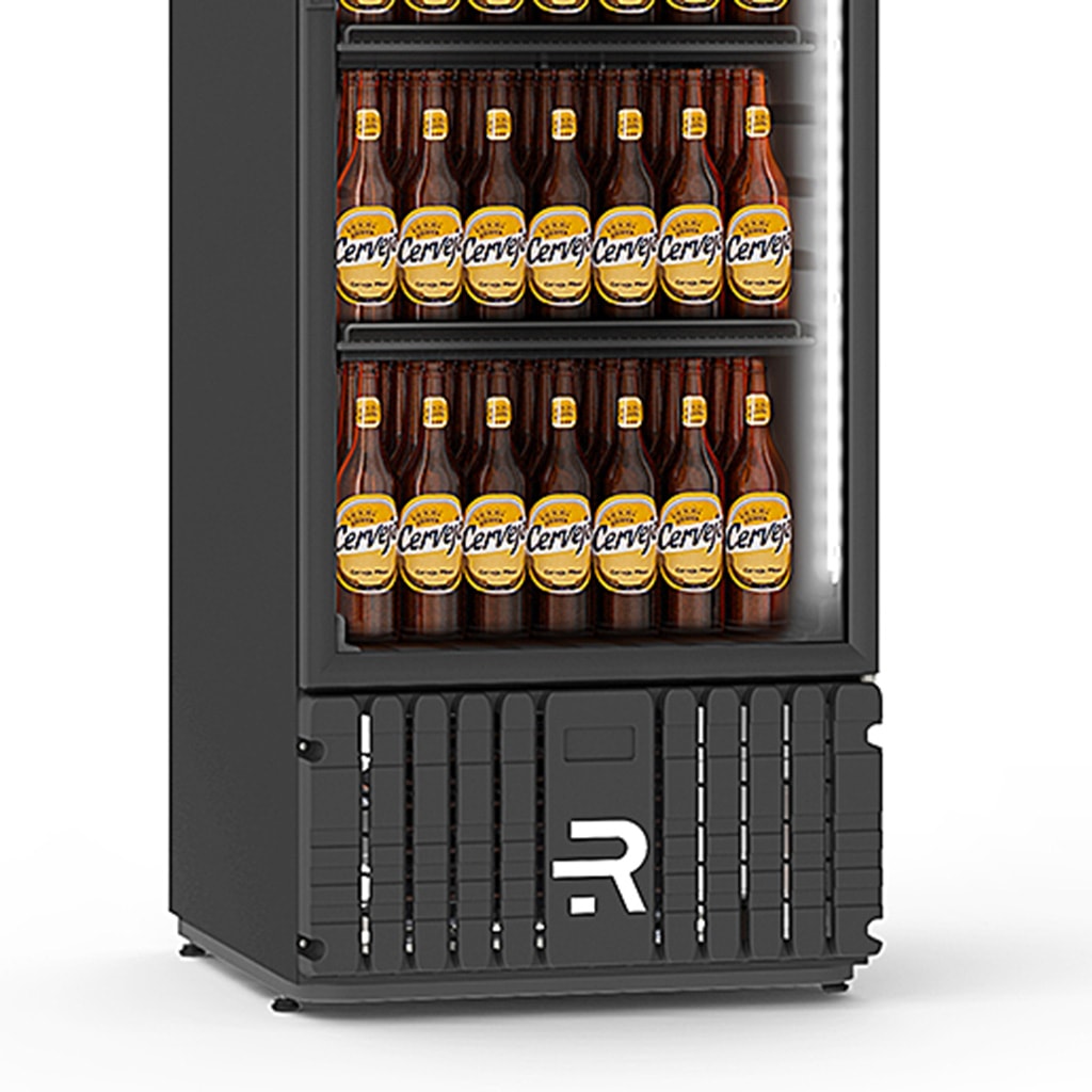 Cervejeira Porta de Vidro 570L VCCE570PVB Visa Cooler Refrimate