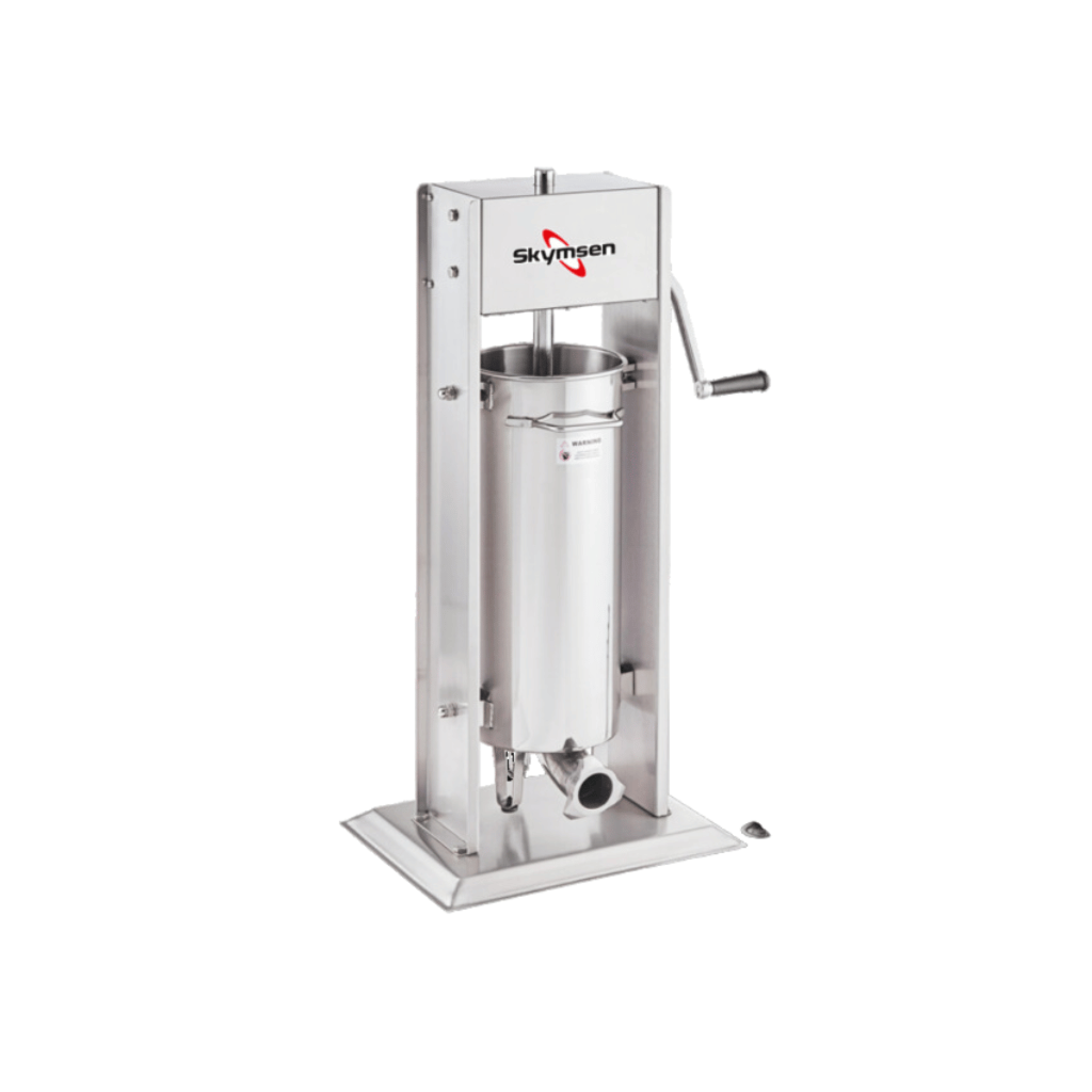 Ensacadeira de Linguiça Vertical Inox EL15V 15L Skymsen