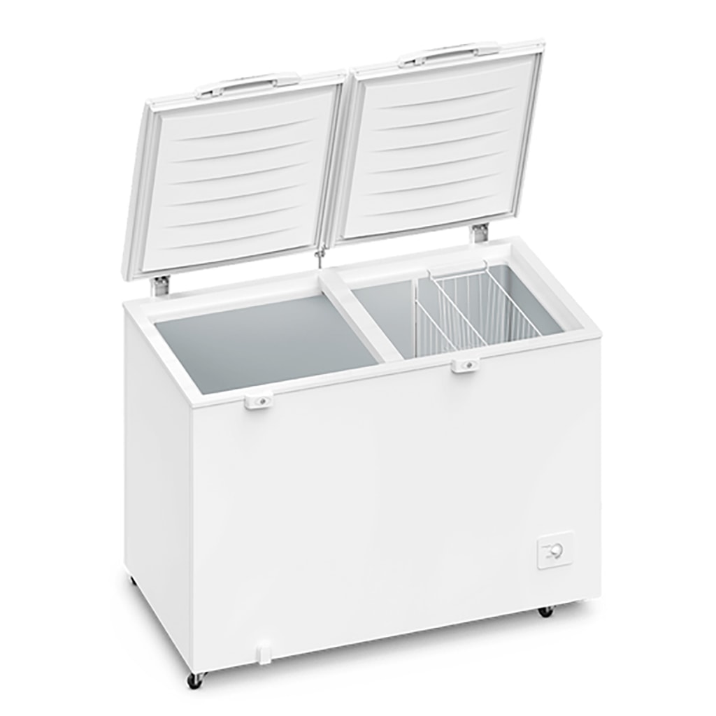 Freezer Dupla Ação Horizontal 400L Electrolux 2 Portas 127V