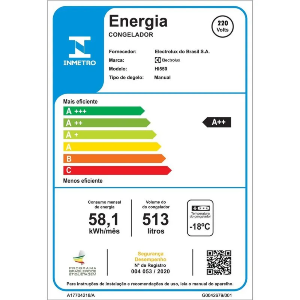 Freezer Horizontal 513L Dupla Ação HI550 Inverter Electrolux 1