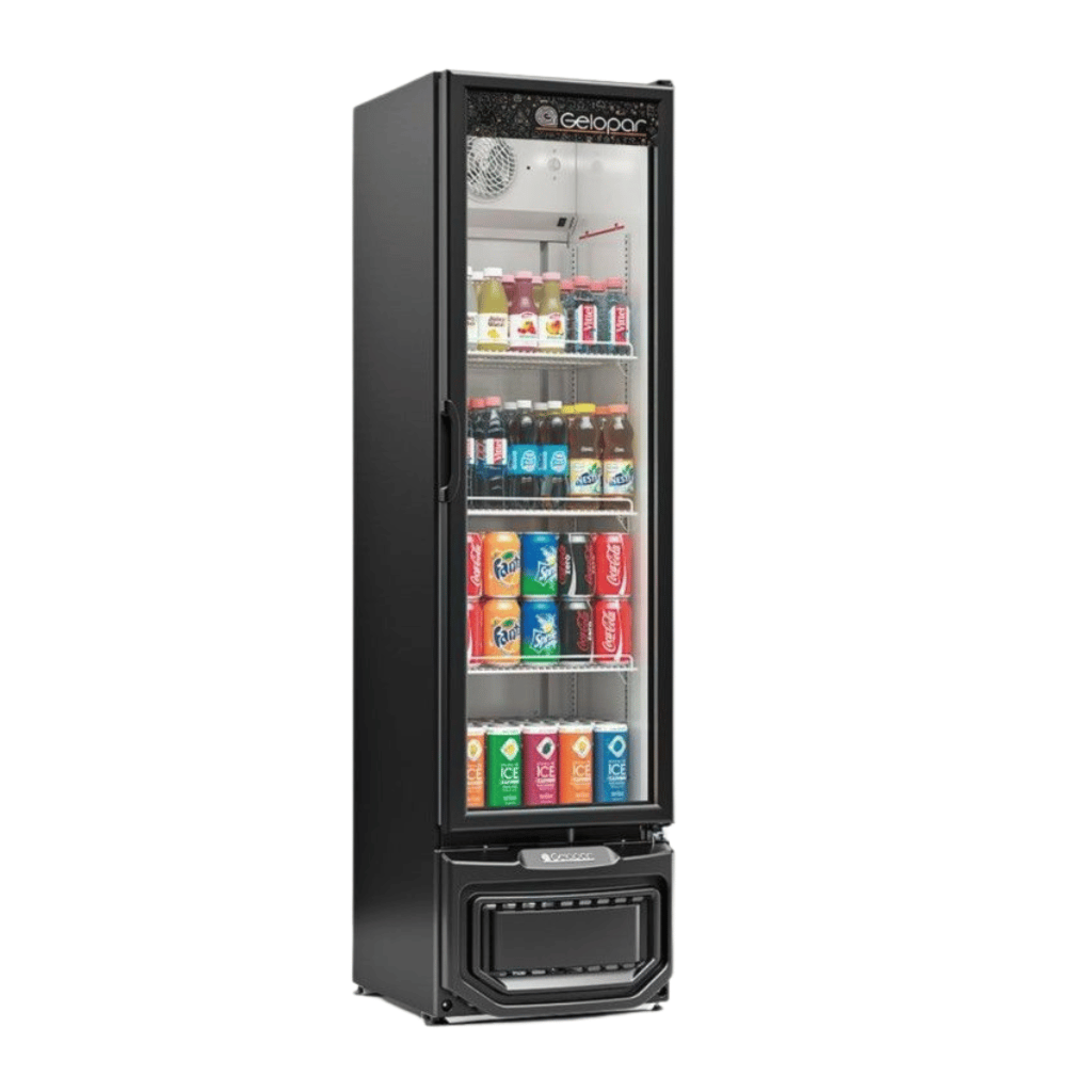 Geladeira Expositora Vertical 228L GPTU-230 PR Gelopar 127V