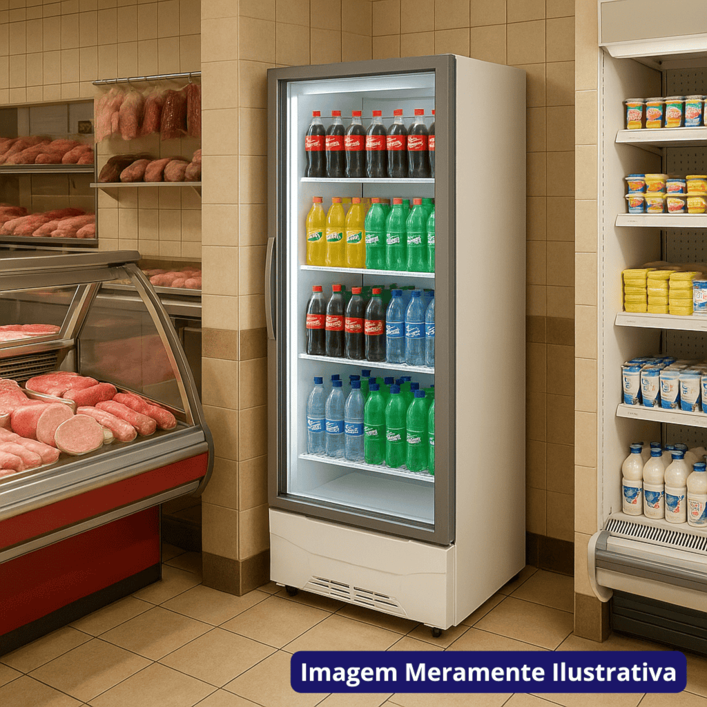 Geladeira Expositora Vertical 400L VV400L Venax 127V Branco