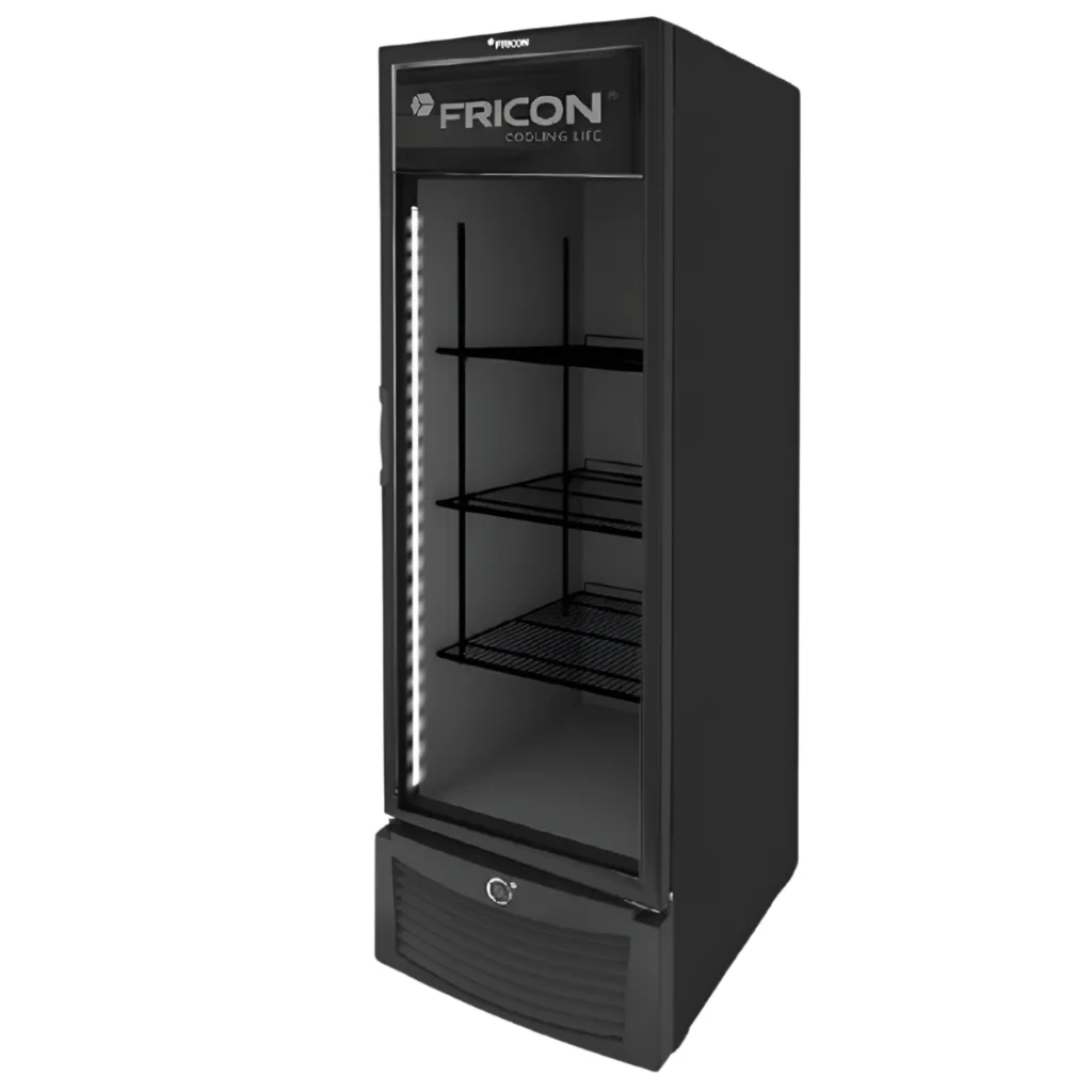 Geladeira Expositora Vertical 569L VCET-569-2V Total Black Fricon