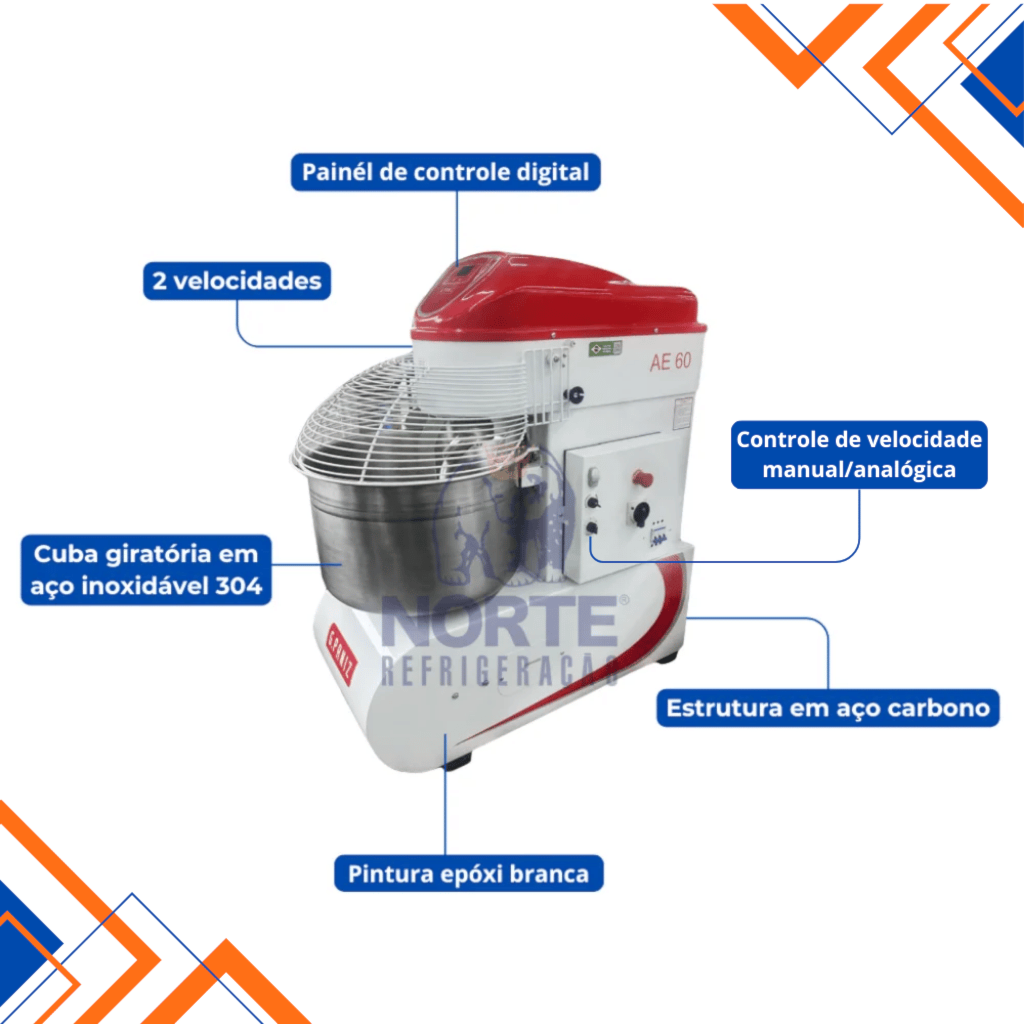 masa Mesa de Jantar Extensível 4 Lugares Nature Freijó/Preto - Dalla Costa