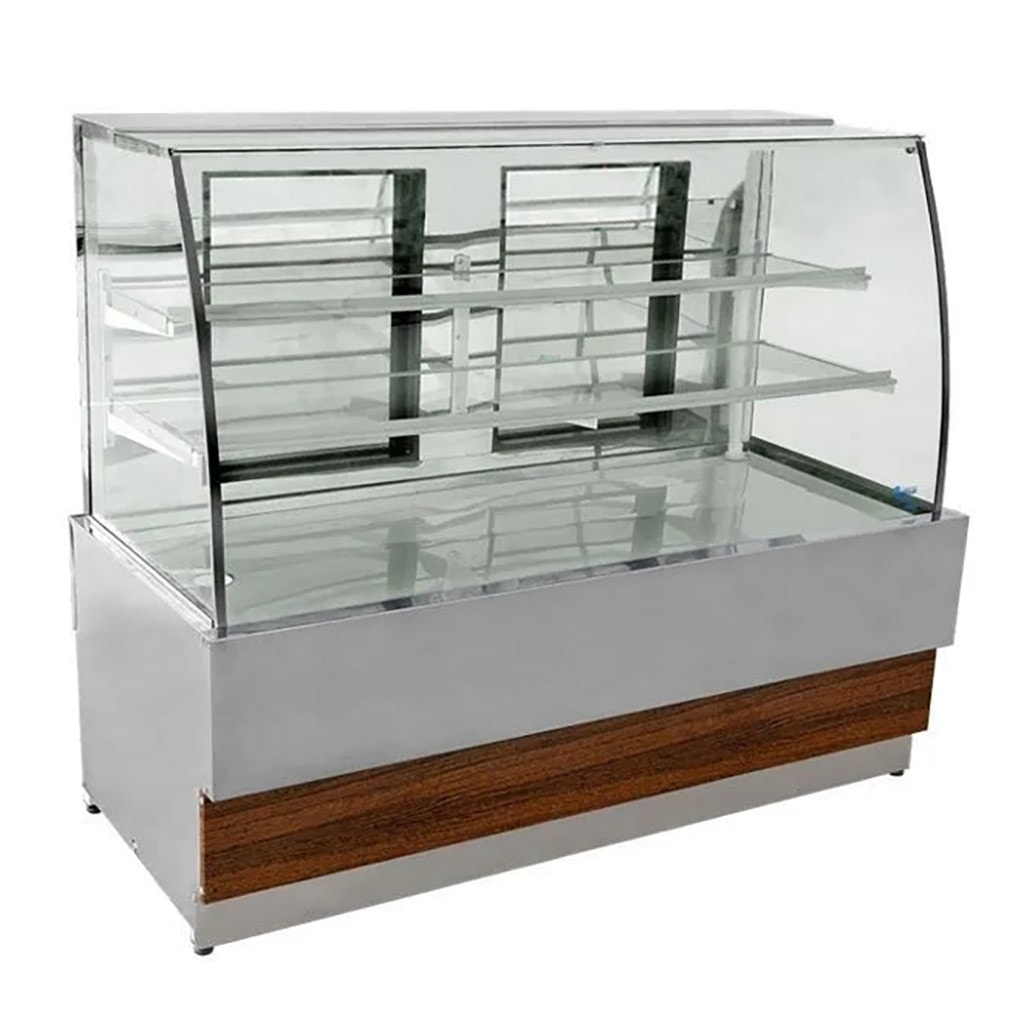 Vitrine Refrigerada Iglu Varpfi-200 200cm Vidro Curvo 2 Pistas